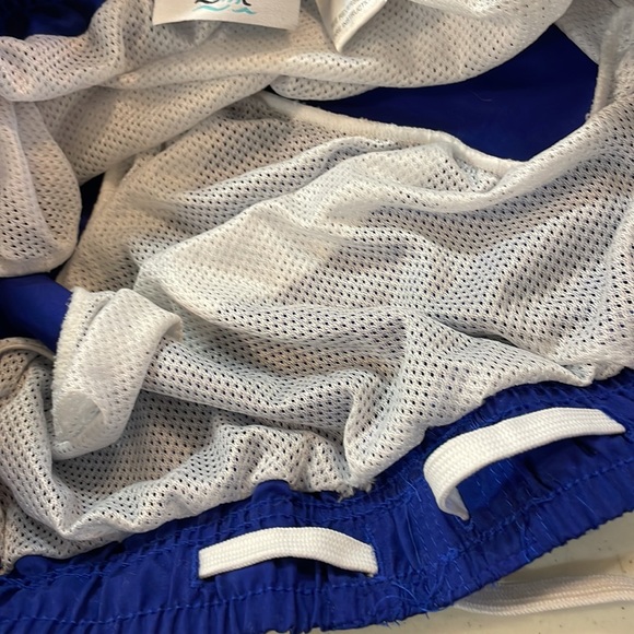 Coastal Revolution Blue Swimming Trunks - Picture 6 of 7